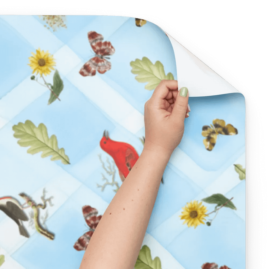 Birds, Butterflies, and Botanicals 3 Sheet Wrapping Paper product image (4)