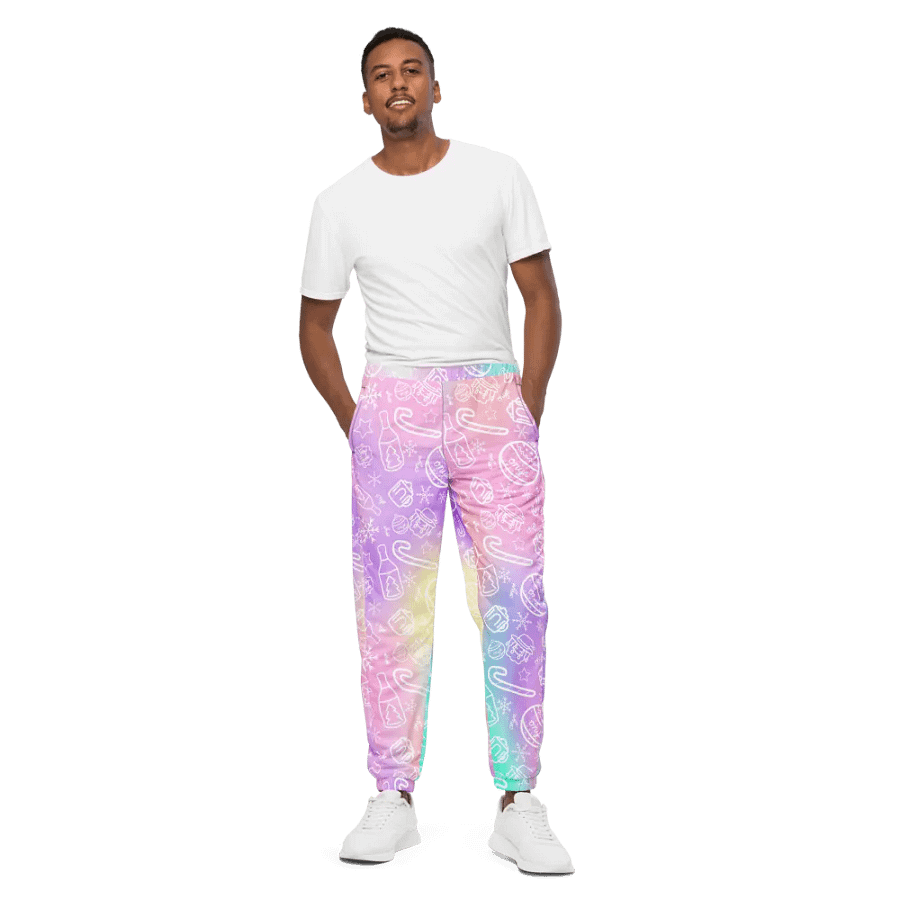 Limited Edition Christmas Tie Die Trackies product image (1)