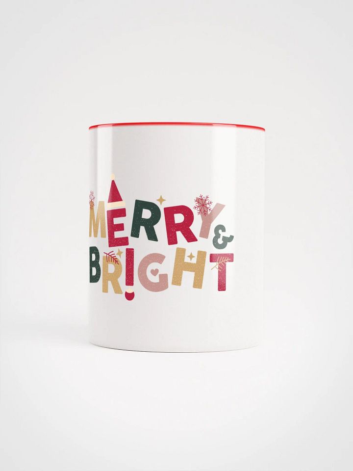 Merry & Bright Festive Ceramic Mug product image (56)