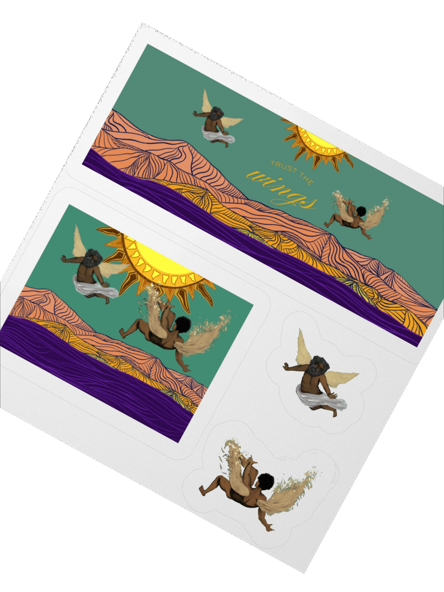 Trust the Wings Sticker Set product image (2)