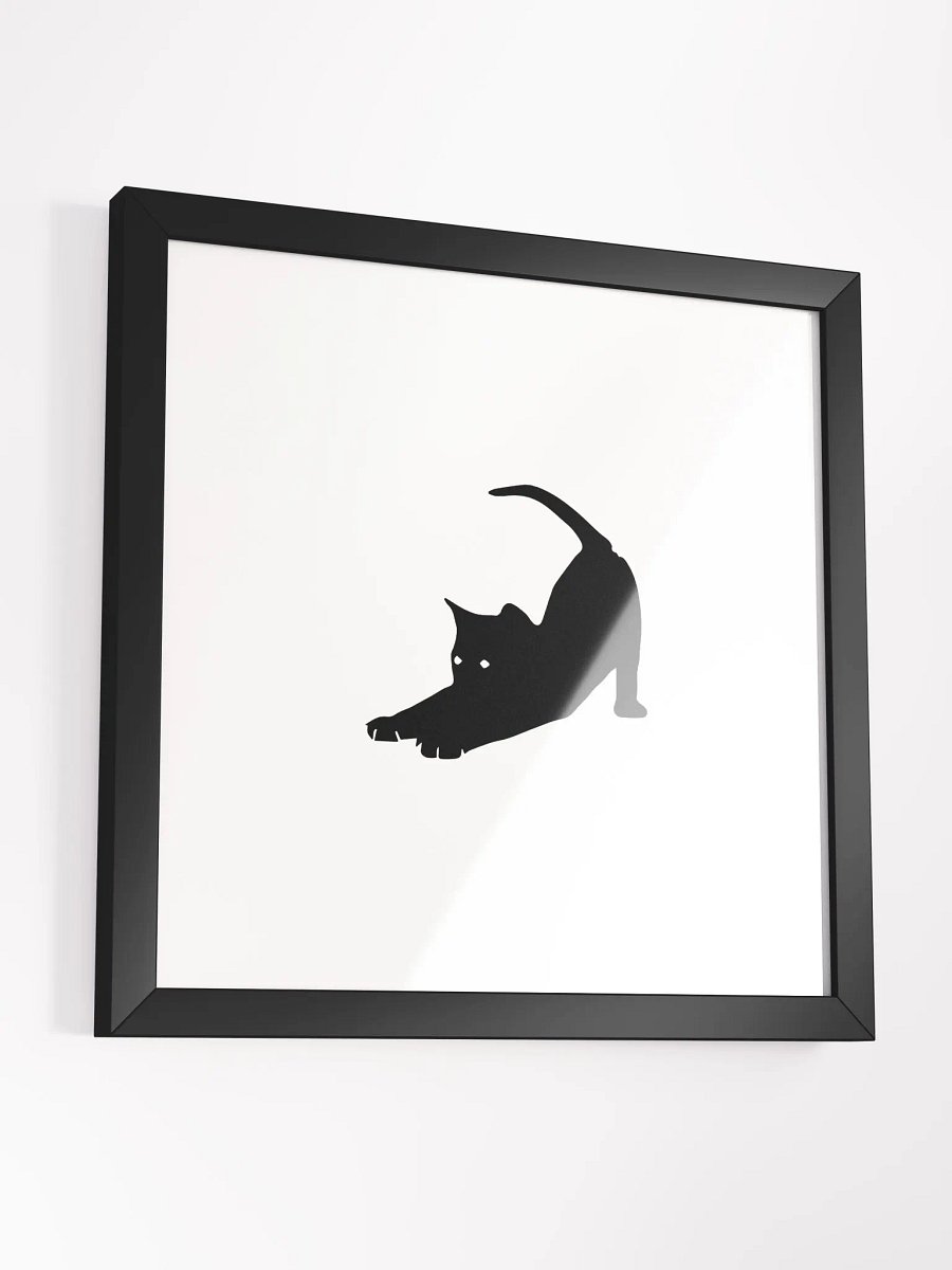 Stretching Black Cat product image (3)