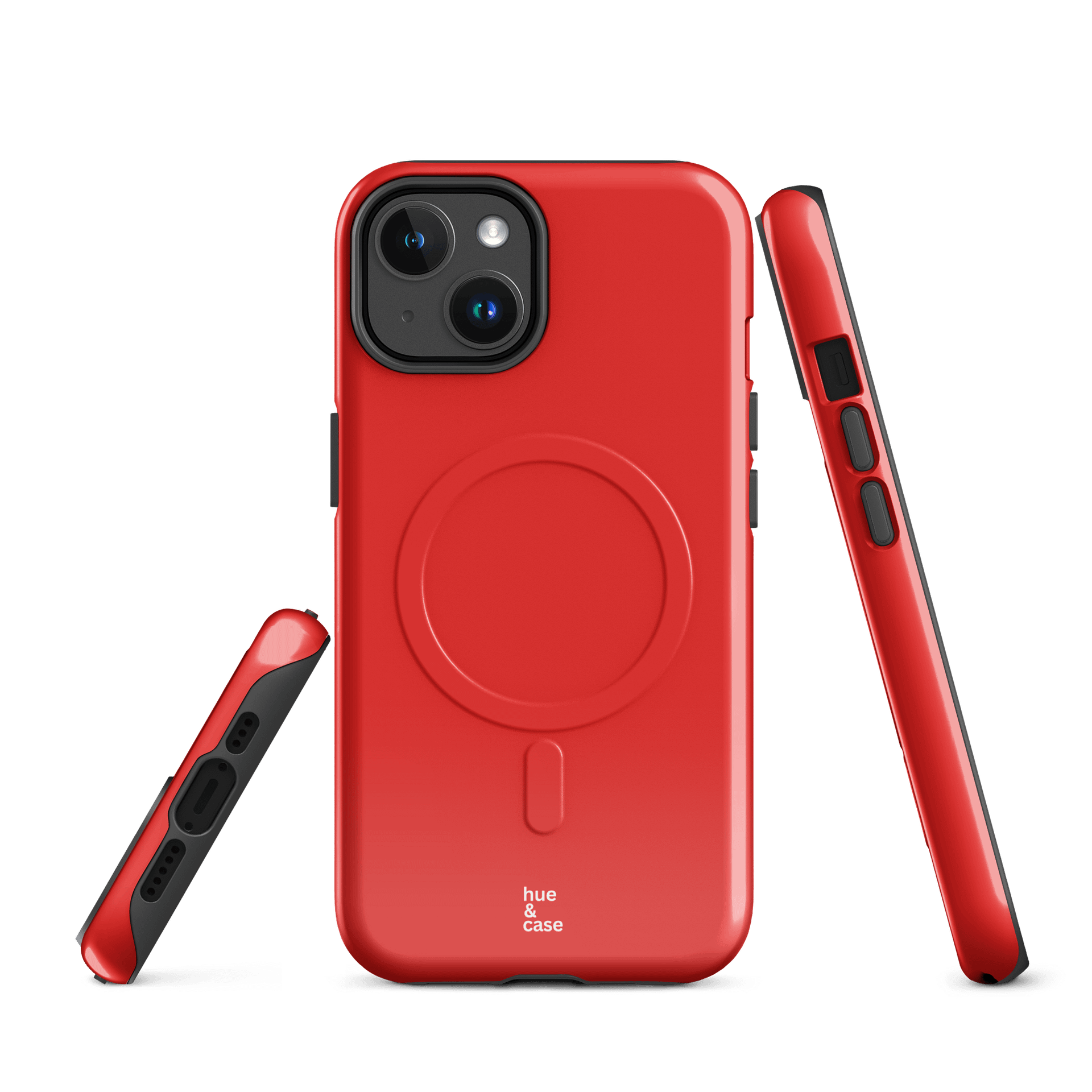 Hue & Case Red: MagSafe Tough Case for iPhone product image (1)