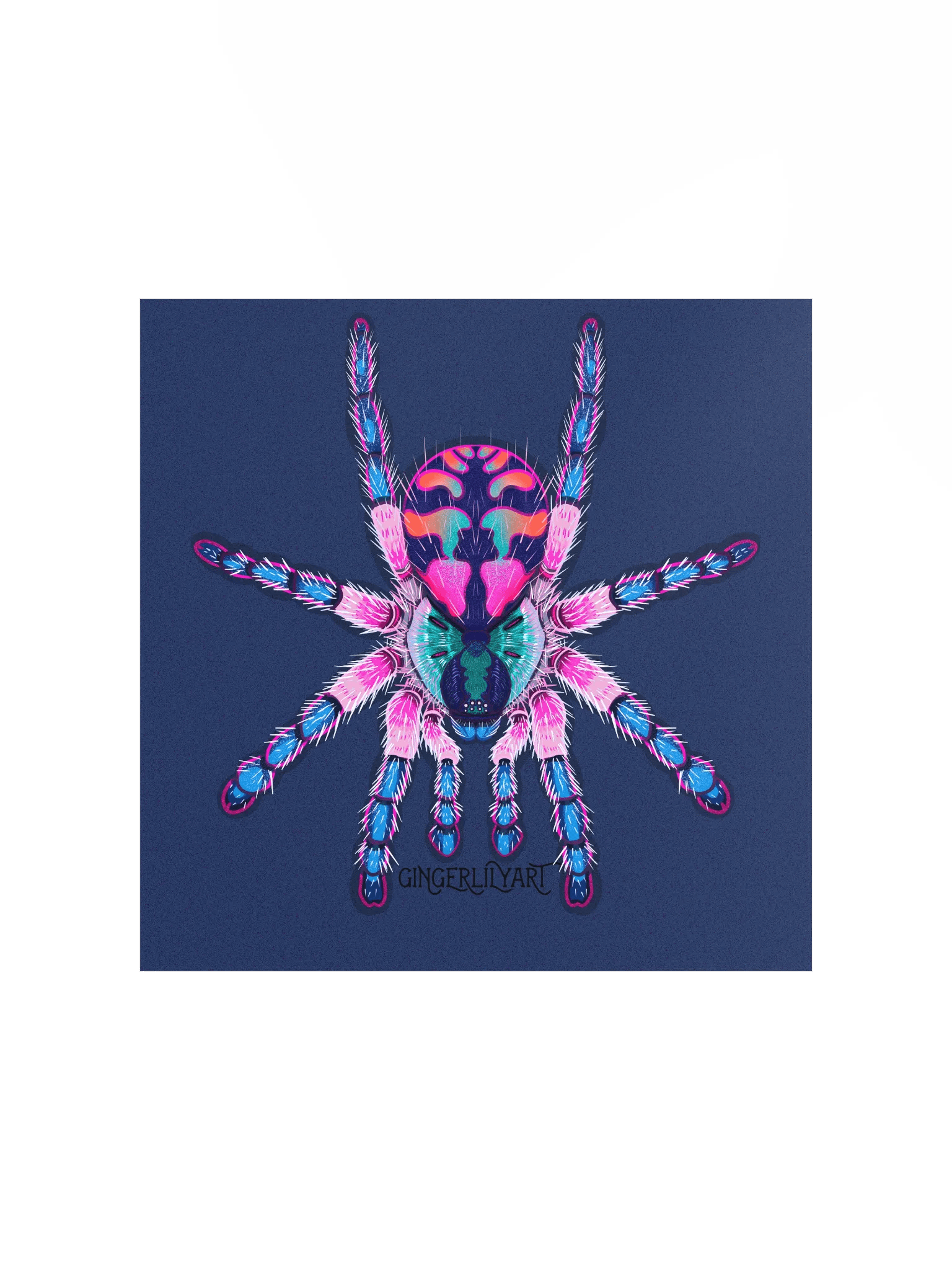brazilian jewel tarantula print product image (1)