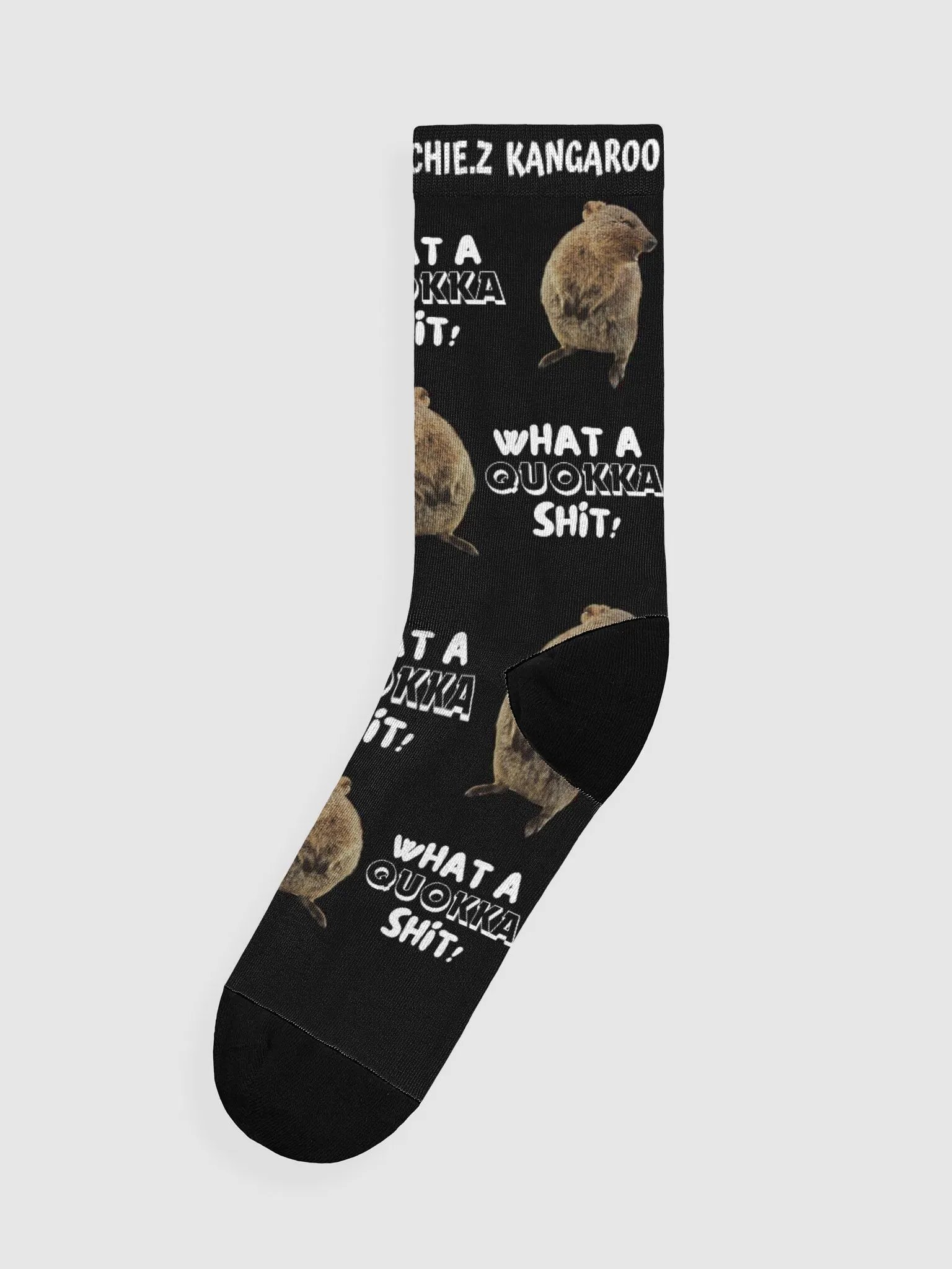 WHAT A QUOKKA SHIT SOCKS product image (1)