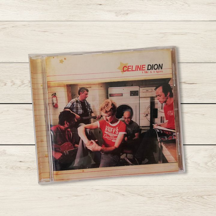 Celine Dion CD ‎– 1 Fille & 4 Types, Chanson Style French Songs, 12 Pop Ballads product image (2)