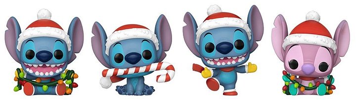 Funko Pocket POP! - Disney - Lilo & Stitch (Holiday) - 4 Pack product image (2)