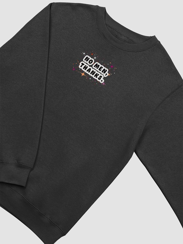 No men, Thanks. Crewneck product image (2)