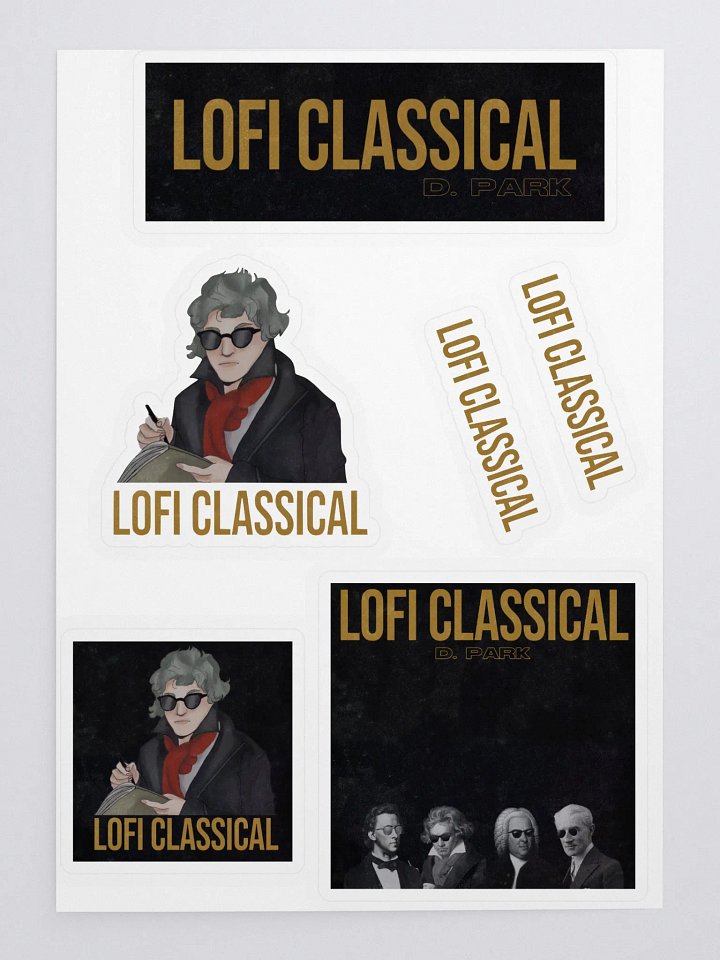 Lofi Classical Stickers! product image (1)