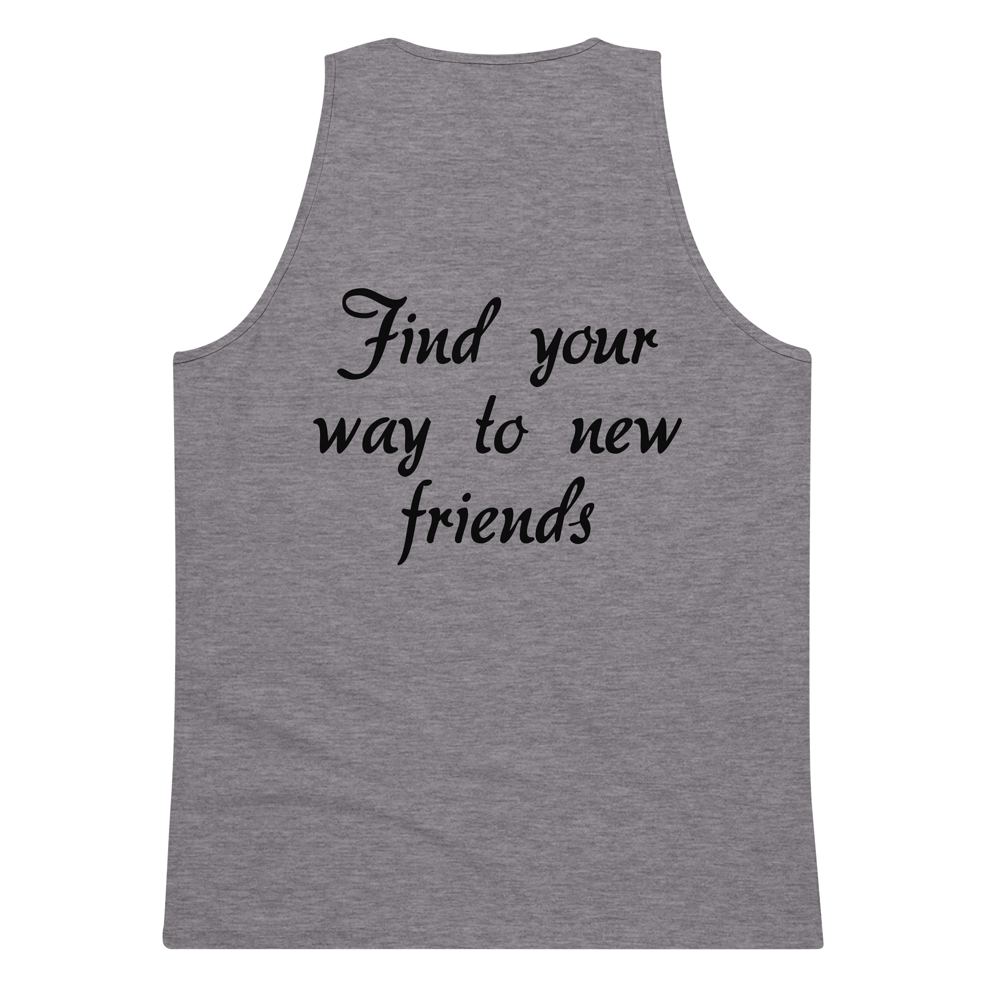 BaB Compass Men's Tank - Black Logo product image (7)