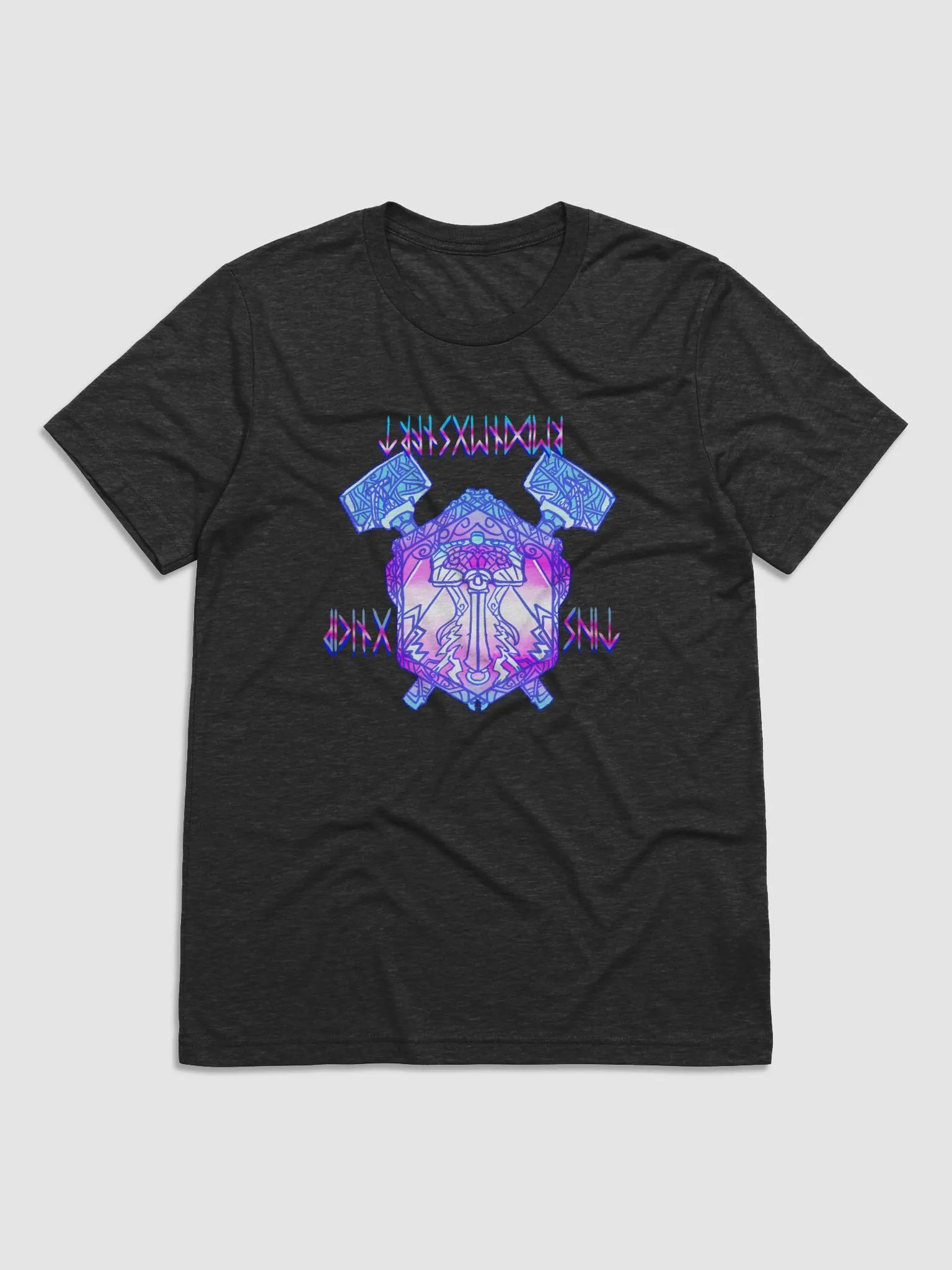 Viking Hammer Trans shirt. product image (1)