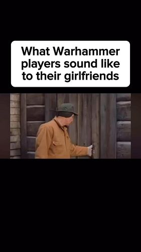 You lost me at you have to build and paint them yourself. #warhammer #wh #aos #dnd #wargaming #tabletop #warhammermeme #funny...