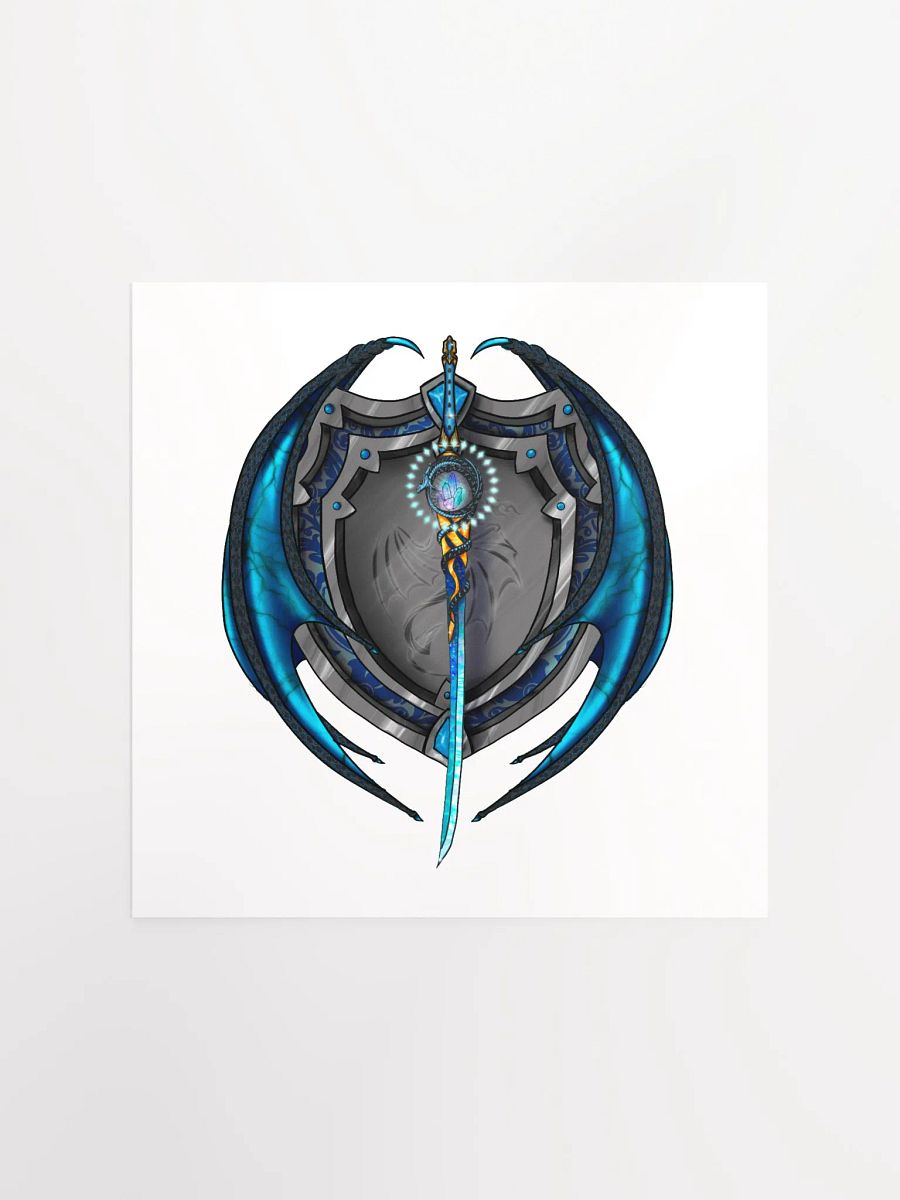 Azure Captian Crest Print product image (1)