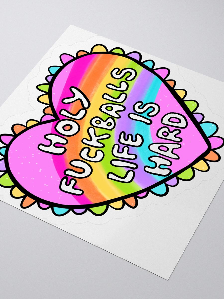 Life is Hard Sticker product image (8)