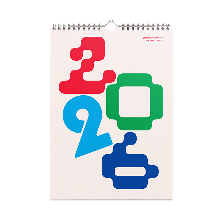 2026 Calendar (Monday start date) product image (1)