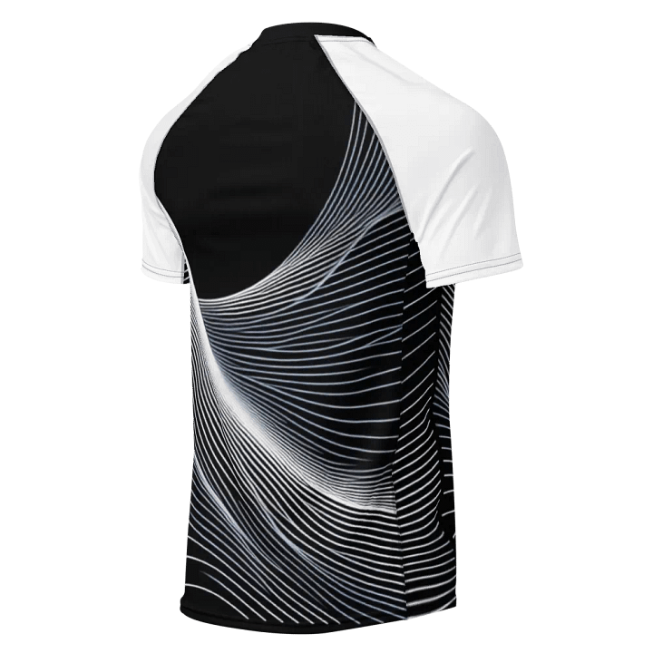 Flow Motion Men's Rash Guard | Ai Design product image (2)