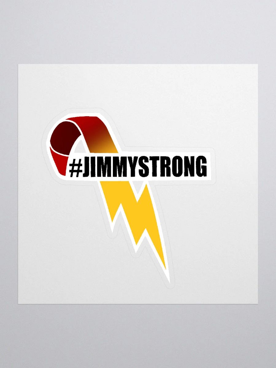 #Jimmystrong Flash Ribbon Sticker product image (1)