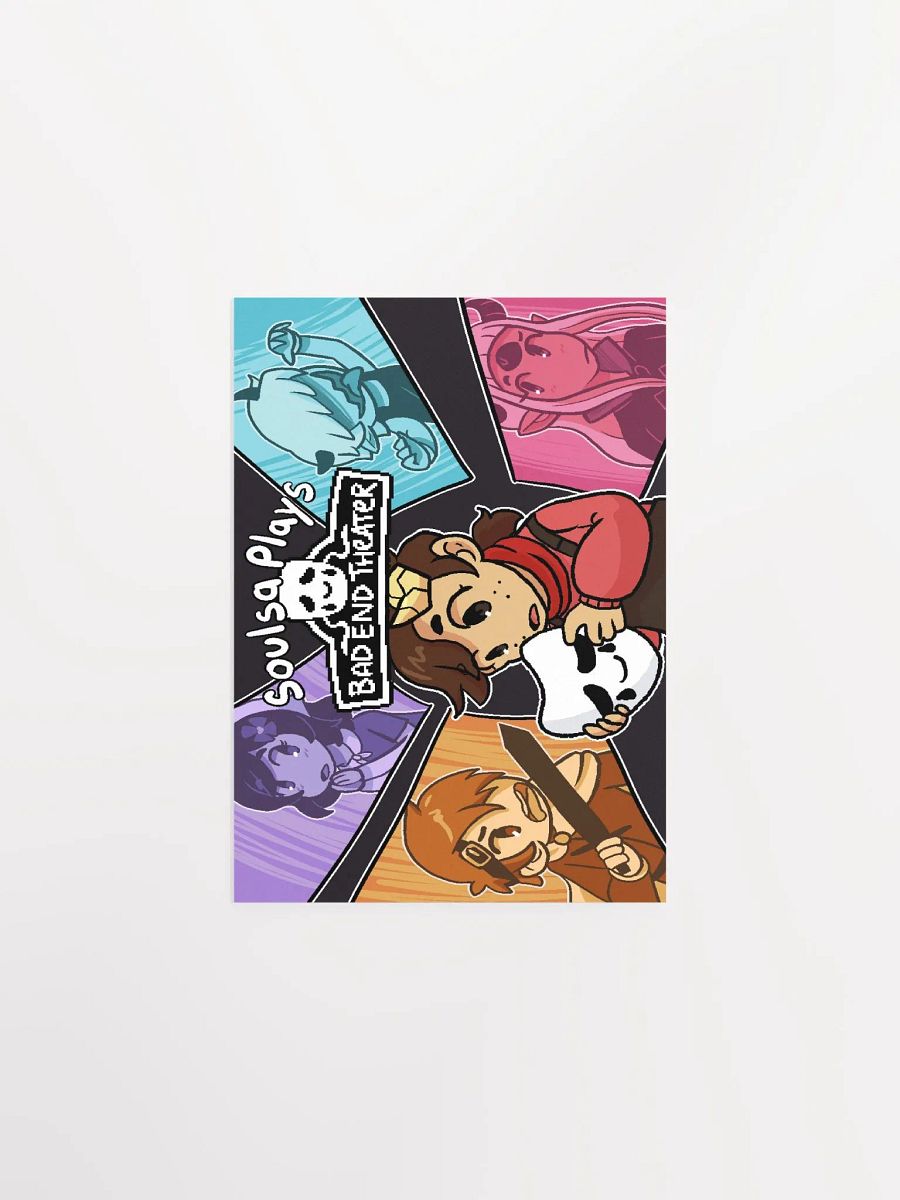 Soulsa Plays Bad End Poster product image (3)