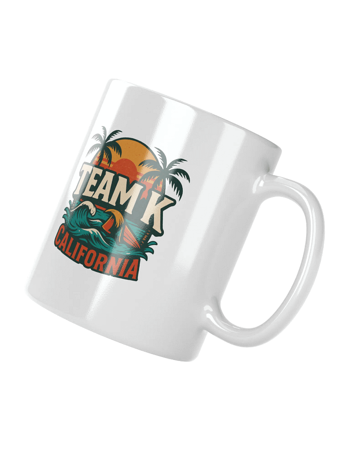 TEAM K CALIFORNIA White Mug product image (2)