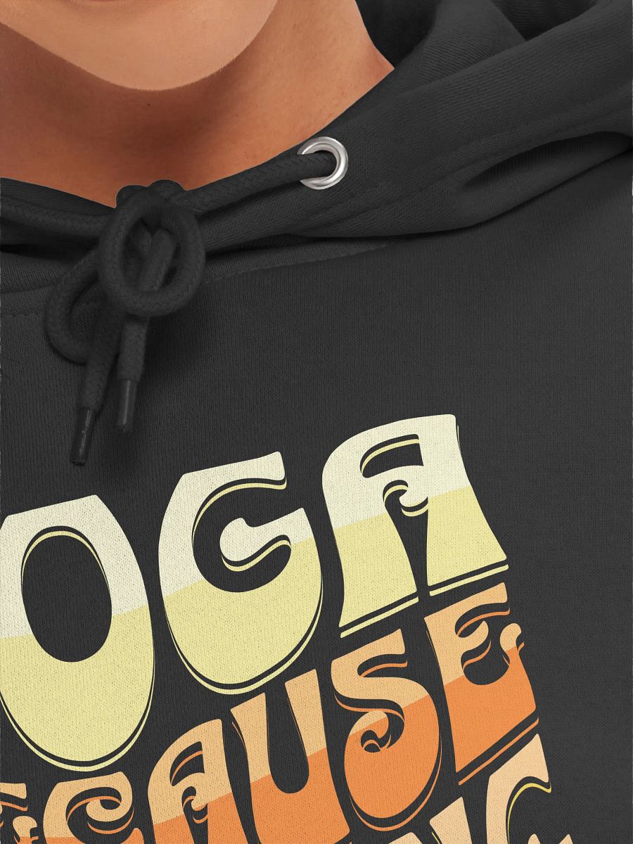 Zen Gradient Yoga Humor Hoodie product image (7)