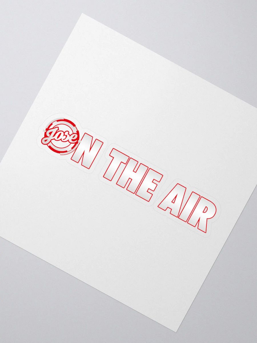 On The Air Sticker (Horizontal) product image (6)