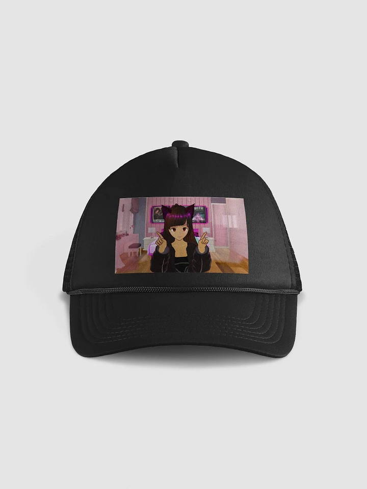 Playful Cat-Eared Trucker Hat product image (1)