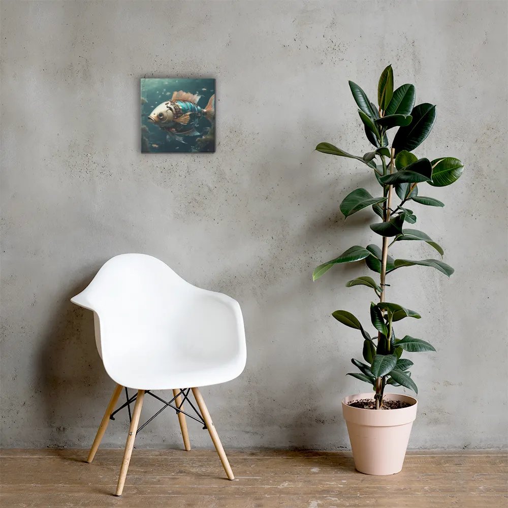 Mechanical Fish In The Sea Wall Art product image (5)