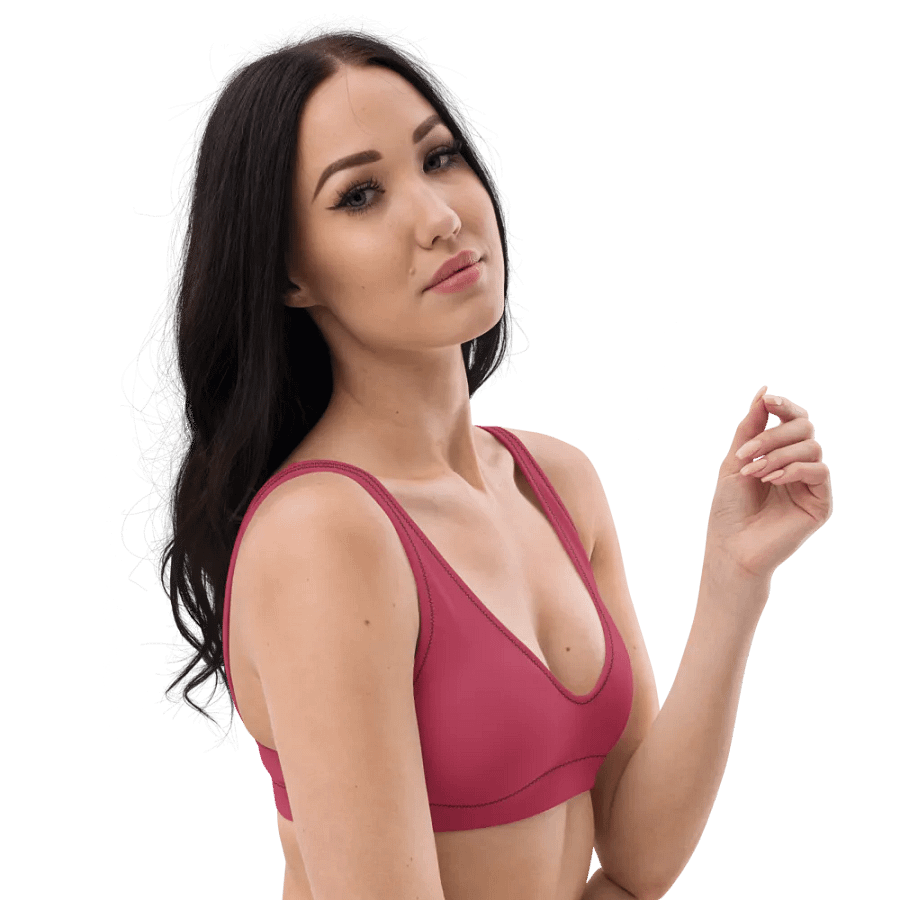 Magenta Eco-Green Padded Bikini Top product image (3)