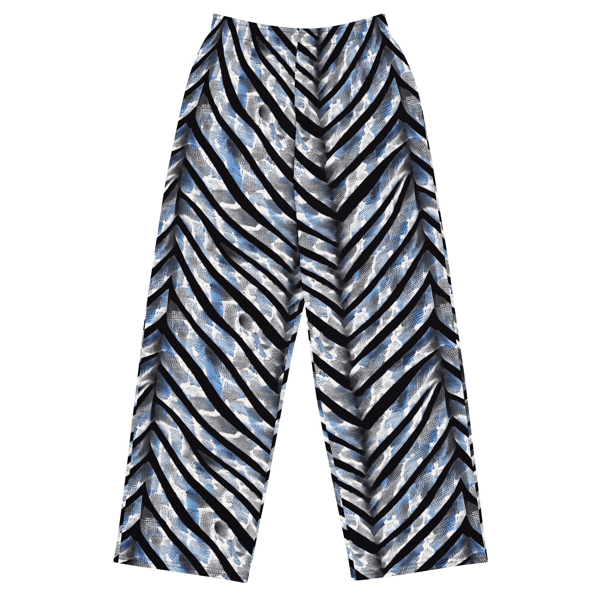 Blue Grey Snake Skin Pants product image (1)