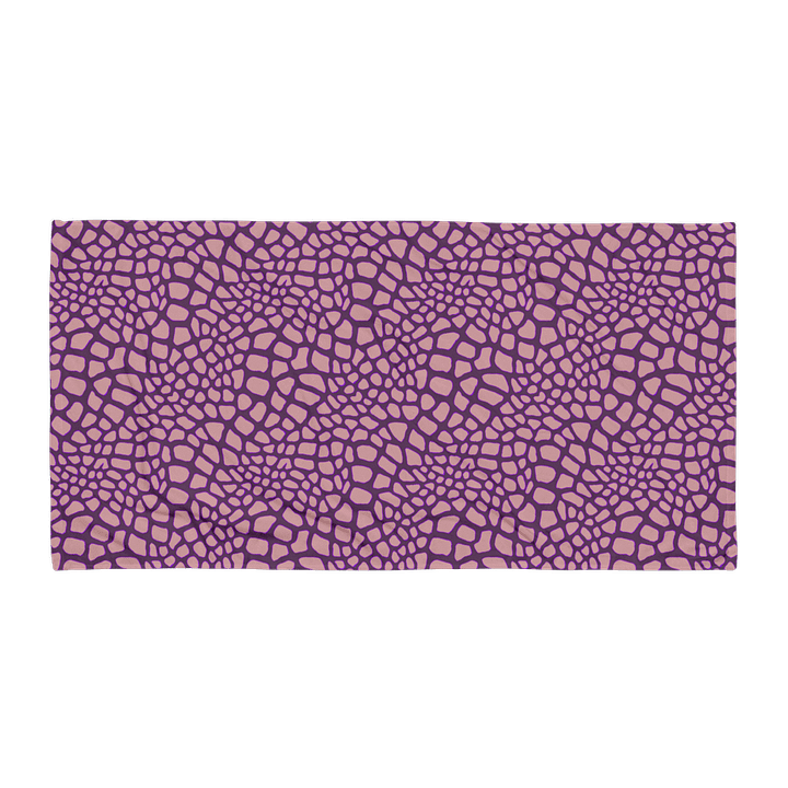 Purple Giraffe Towel product image (1)