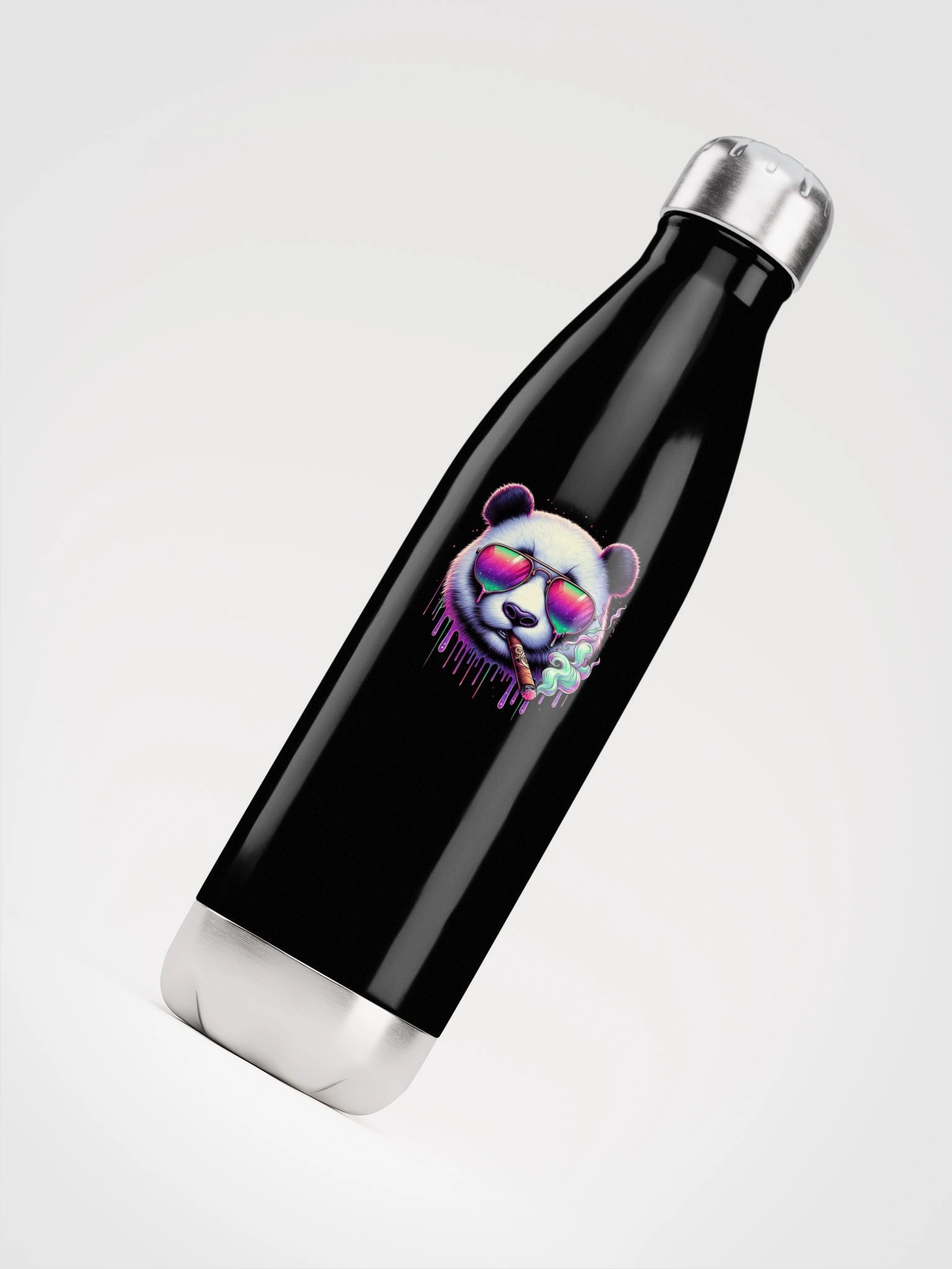 Panda Vibes Stainless Steel Water Bottle product image (4)