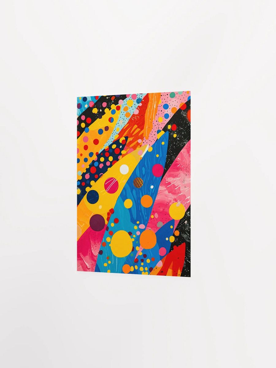 Dynamic Dots: Abstract Matte Poster product image (4)