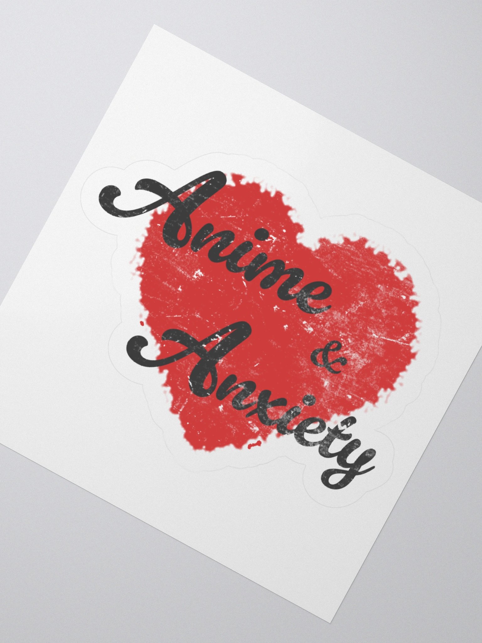 Anime & Anxiety - Kiss Cut Sticker product image (2)