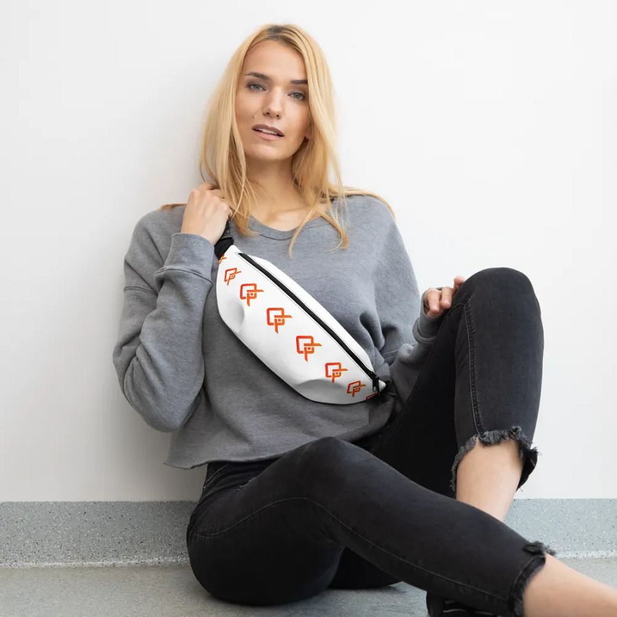 Fiery Chevron Blaze Fanny Pack product image (6)