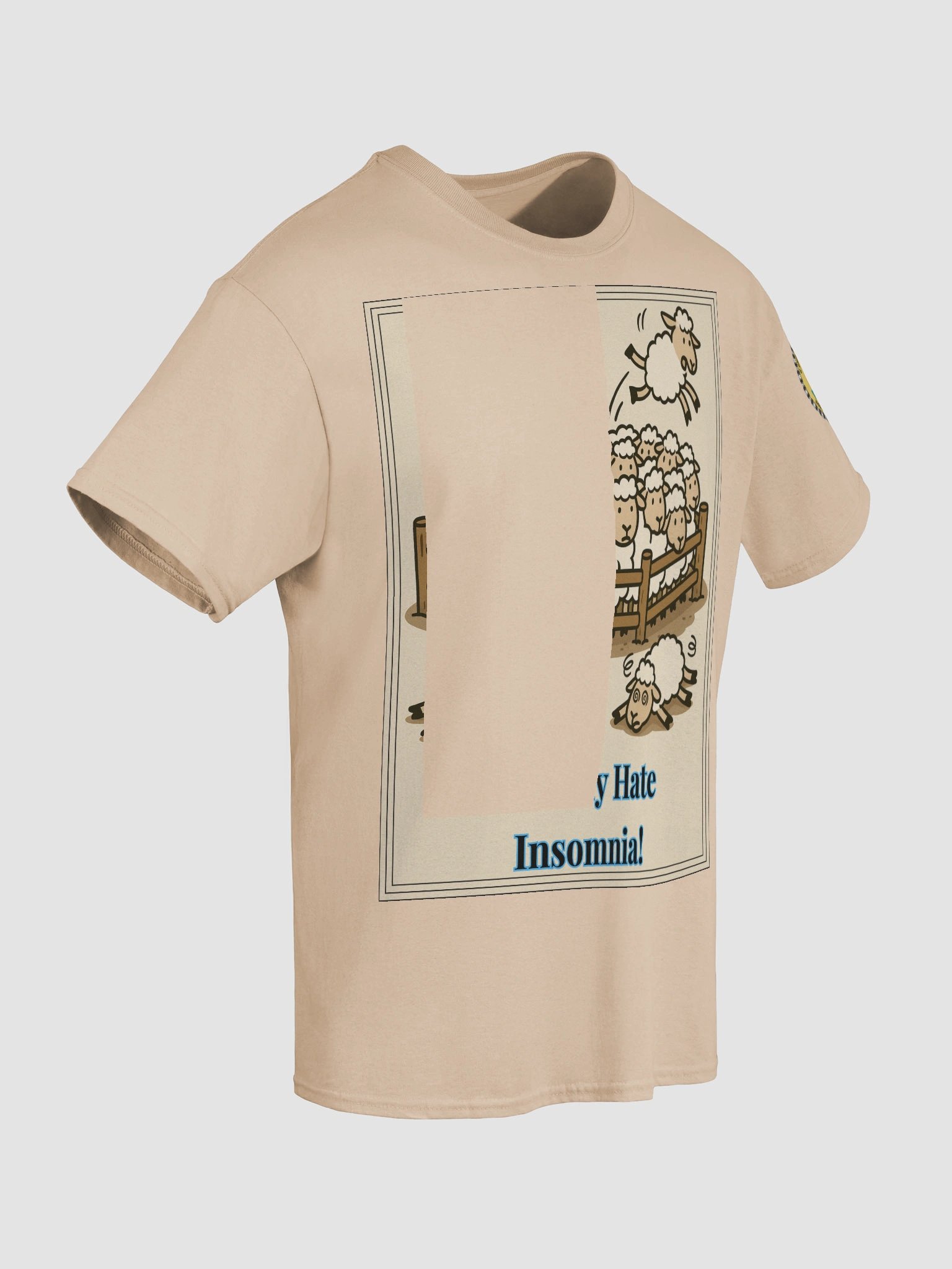 I Really Hate Insomnia (Both) Gildan Heavyweight T-Shirt Colors (3) product image (83)