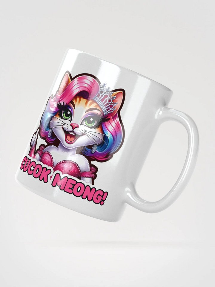 Cucok Meong! White Glossy Mug product image (5)