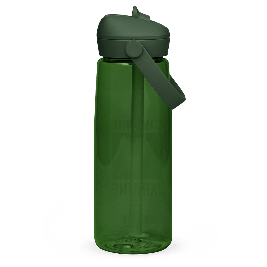 Ukrainian Flag Stand With Ukraine Water Bottle product image (2)