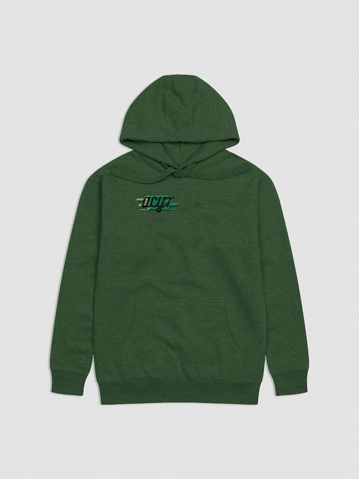 ACYT Text Embrioddered Cotton Unisex Hoodie product image (1)