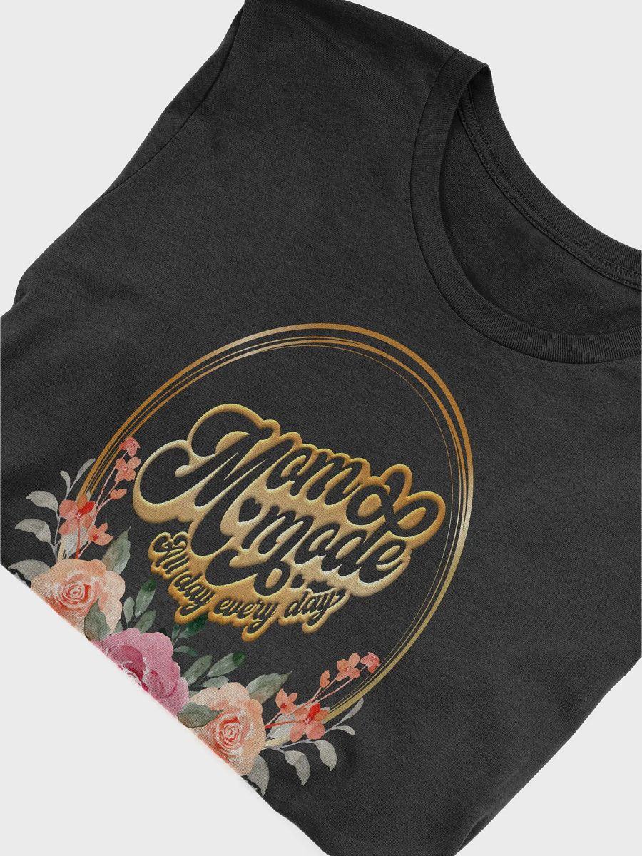 Mothers Day Floral Wreath Mom Mode T-Shirt product image (4)