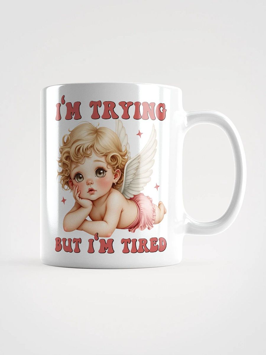 Cherub Confessions White Glossy Mug product image (1)