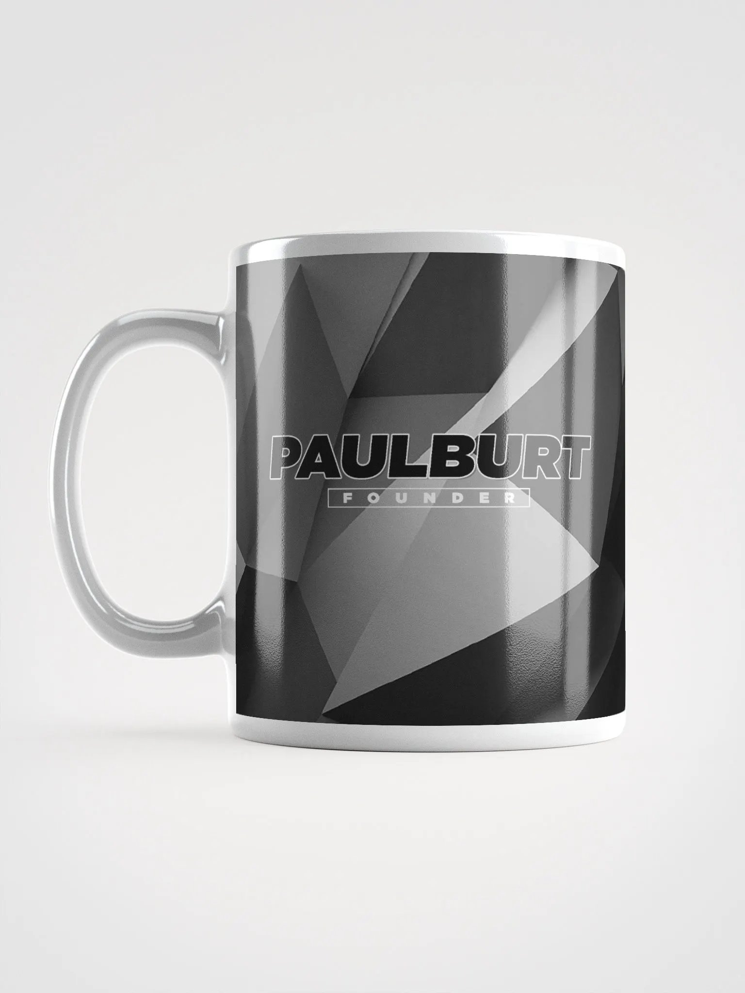 PaulBurt Founder Edition - Monochrome Gemstone Logo Mug product image (6)