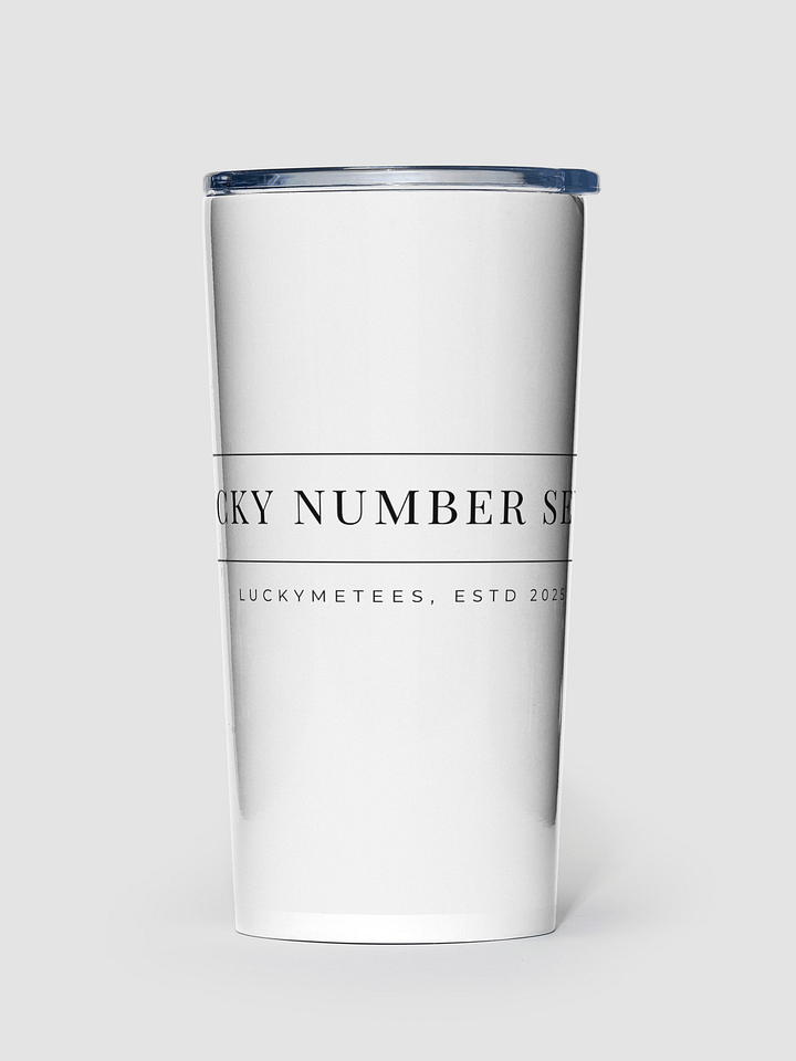 Lucky Number Seven Stainless Steel Tumbler product image (1)