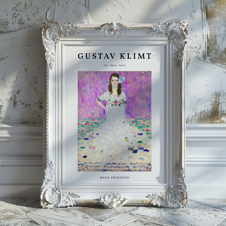 Mada Primavesi by Gustav Klimt Vintage Art Nouveau Poster product image (18)