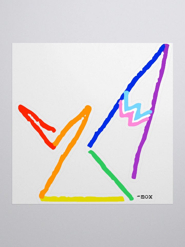 pride fox sticker product image (1)