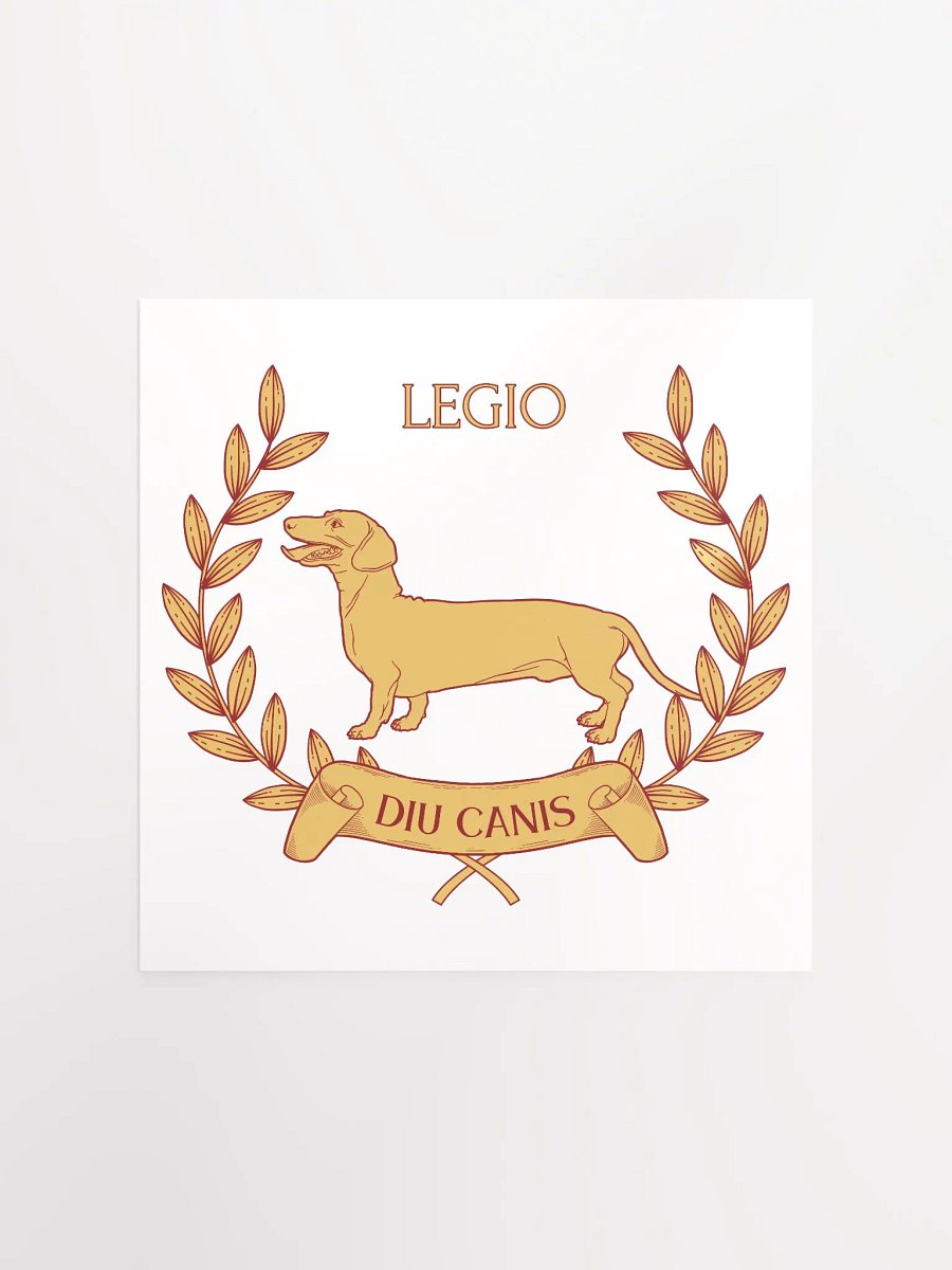 Legion Of The Long Dog - Print (White Background) product image (1)