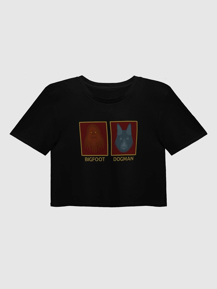 Bigfoot & Dogman Women's Premium Crop Top product image (2)