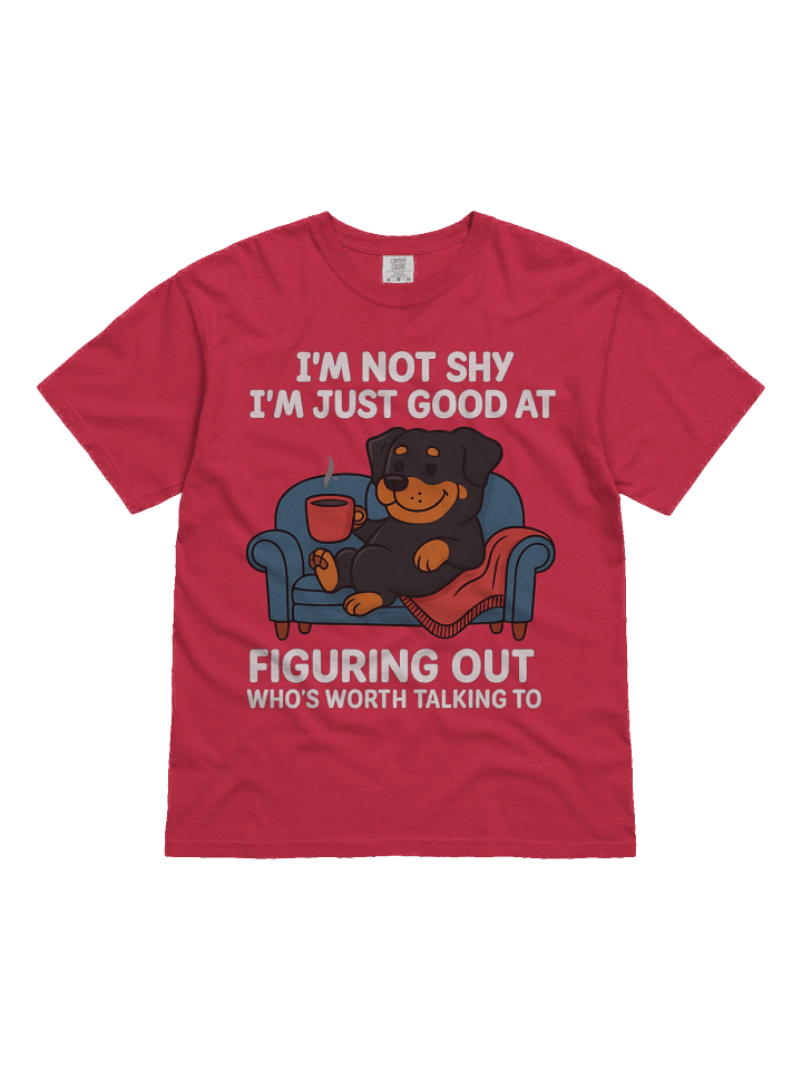 Shy Rottweiler Tee Tee product image (9)
