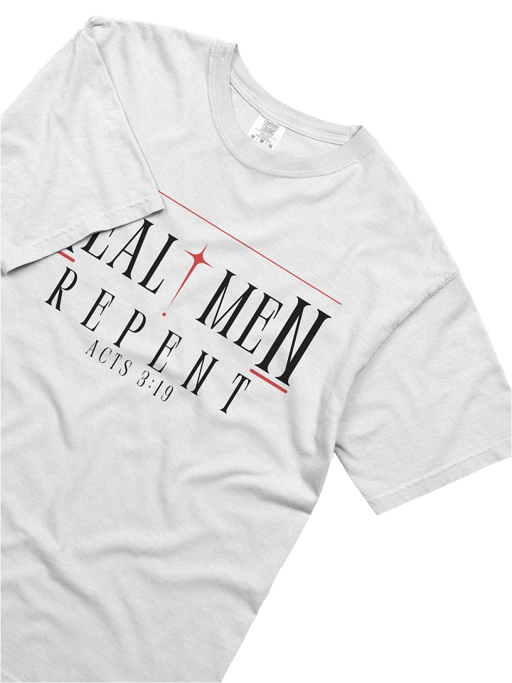 Real Men Repent - Men’s Christian T-Shirt product image (2)