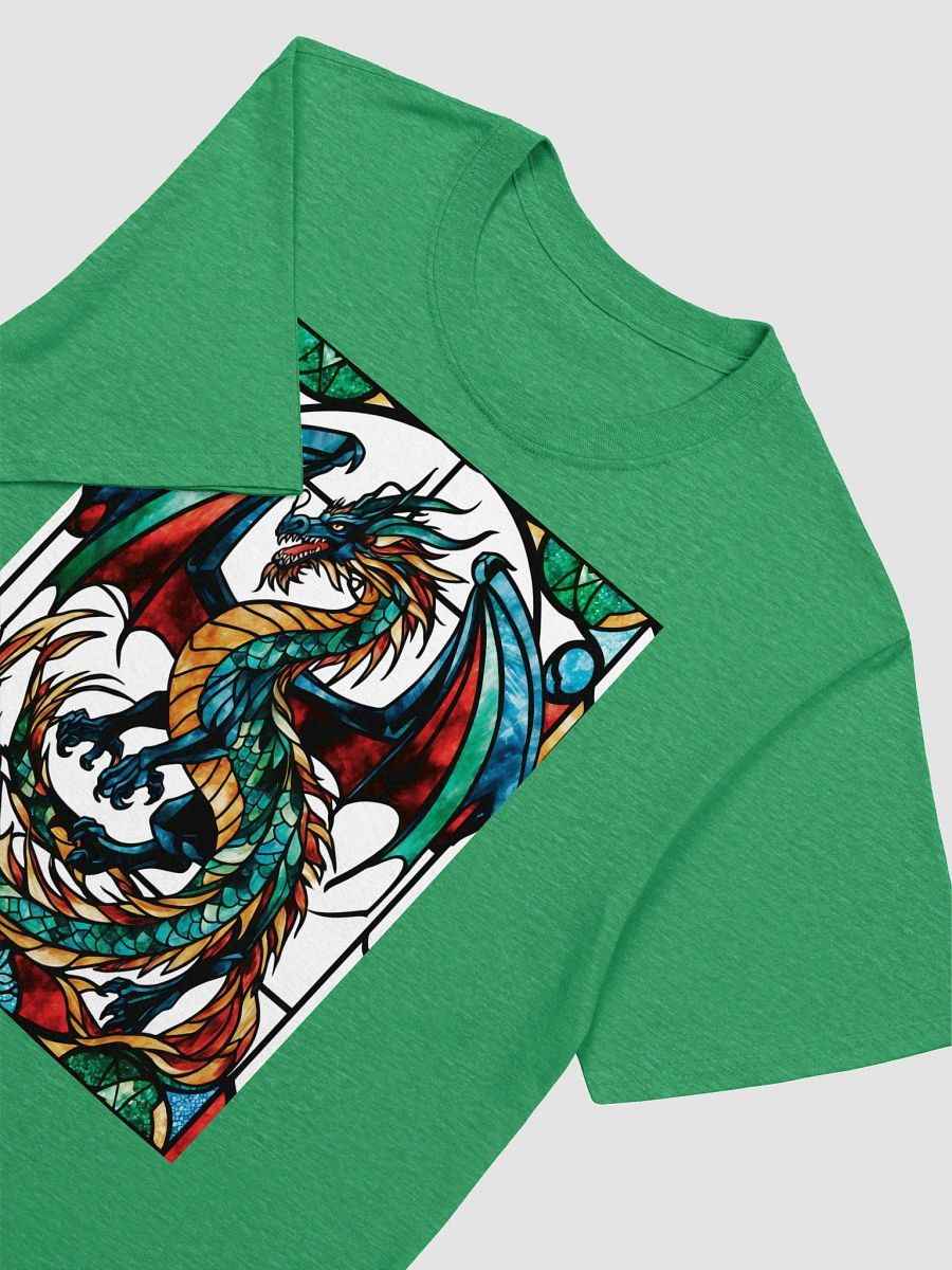 Majestic Stained Glass Dragon: A Mythical product image (43)
