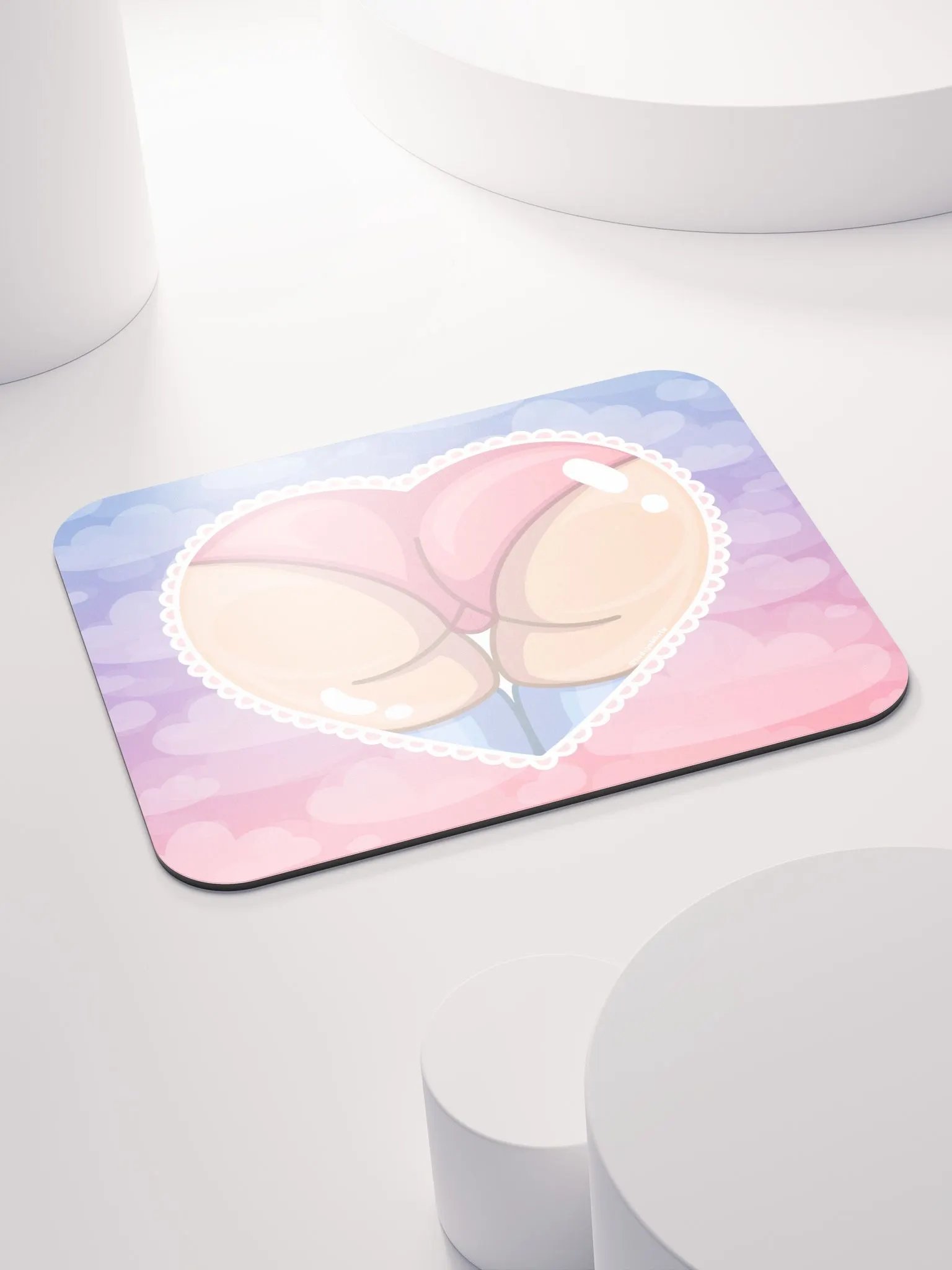 Heart Booty Mousepad product image (4)