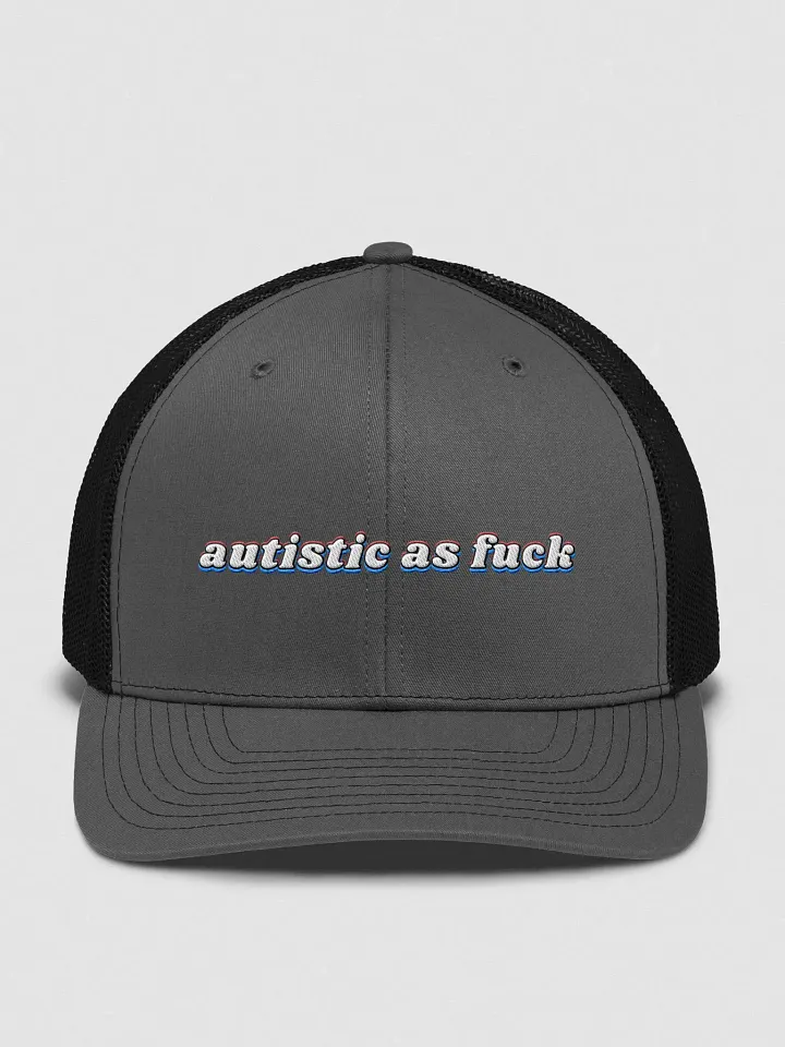 AUTISTIC AS F*CK 112 trucker hat product image (17)